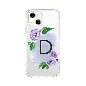 OTM Essentials Apple iPhone 15 Plus/iPhone 14 Plus Monogram Clear Tough Edge Floral Case - 1 of 4