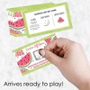 Big Dot of Happiness Sweet Watermelon - Fruit Party Game Scratch Off Cards - 22 Count - 2 of 4