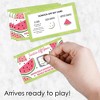 Big Dot of Happiness Sweet Watermelon - Fruit Party Game Scratch Off Cards - 22 Count - image 2 of 4