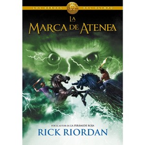 La Marca de Atenea / The Mark of Athena - (Los Héroes del Olimpo / The Heroes of Olympus) by  Rick Riordan (Hardcover) - 1 of 1
