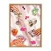 Kate & Laurel All Things Decor 18"x24" Game Night Poker Framed Canvas by Honey Island Studio Natural - 2 of 4