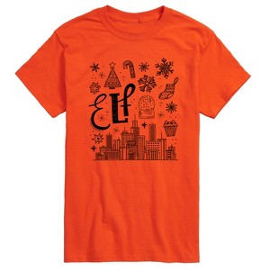 Men's - Elf - Doodle Logo Short Sleeve Graphic T-Shirt - 1 of 4