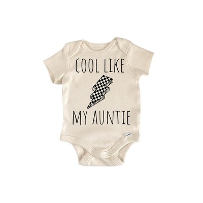 Retro Aunt Lightning - Baby Boy Girl Clothes Infant Onesie® Funny Cute Newborn GS1