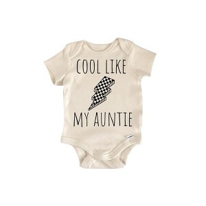 Retro Aunt Lightning - Baby Boy Girl Clothes Infant Onesie® Funny Cute Newborn GS1 - 1 of 4