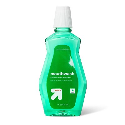 Mouthwash - Green Mint - 1L - up & up™