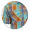 Gioberti Men's Western Cowboy Short Sleeve Shirt with Snap Buttons - 4 of 4