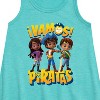 - Santiago of The Sea - Vamos Piratas Graphic Sleeveless Aline Dress - 2 of 3