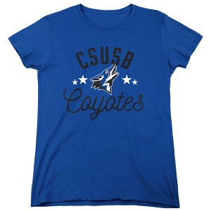 Women's California State University San Bernardino Coyotes T-Shirt - 1 of 4