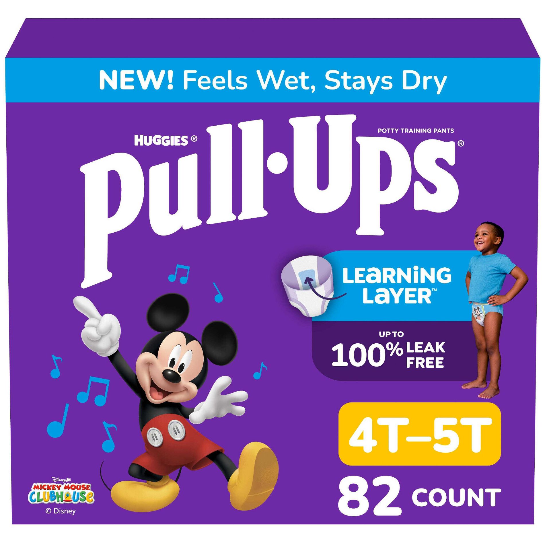 Pull-Ups Boys' Potty Training Pants - 4T-5T - 82ct