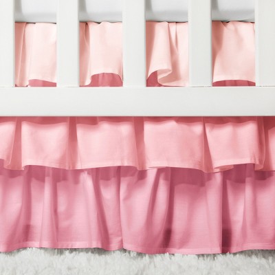 ruffled crib skirt