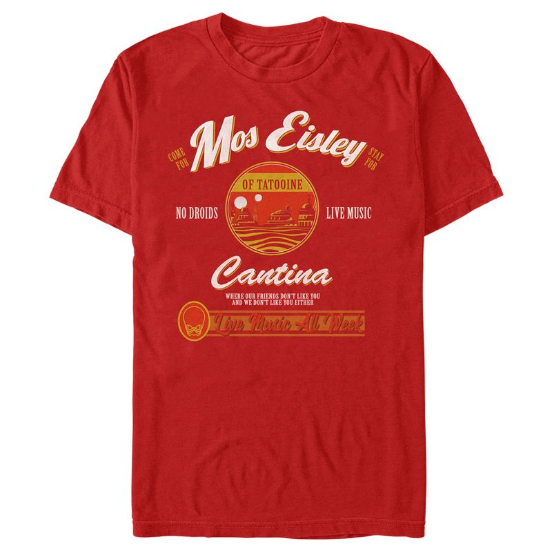 Men's Star Wars: A New Hope Mos Eisley Cantina T-Shirt, 1 of 6
