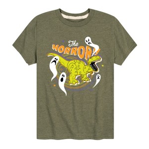 Boys' - Toy Story - Rex Halloween Horror Ghost Short Sleeve Graphic T-Shirt - 1 of 4