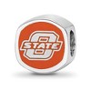 Black Bow Jewelry Sterling Silver Oklahoma State Cowboys NCAA Bead Charm - 4 of 4