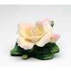 Kevins Gift Shoppe Ceramic Mini Peace Rose Flower Figurine - image 3 of 3