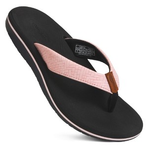 AEROTHOTIC Solace Arch Support Orthotic Lightweight Cushioning Flip Flops for Women - 1 of 4