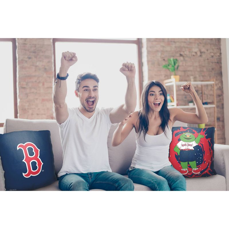 18&#34;x18&#34; MLB Boston Red Sox Mascot Printed Decorative Throw Pillow, 5 of 6