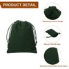 Unique Bargains Velvet Reusable Soft Jewelry Headphone Candy Drawstring Gift Bags 20 Pcs - 4 of 4