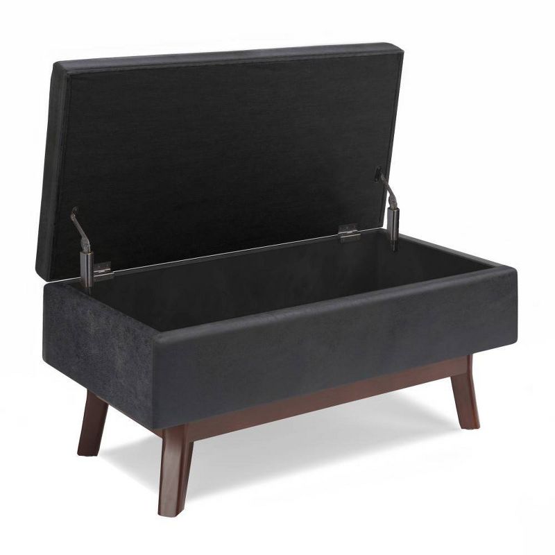 Small Ethan Rectangular Storage Ottoman and benches - WyndenHall, 1 of 11