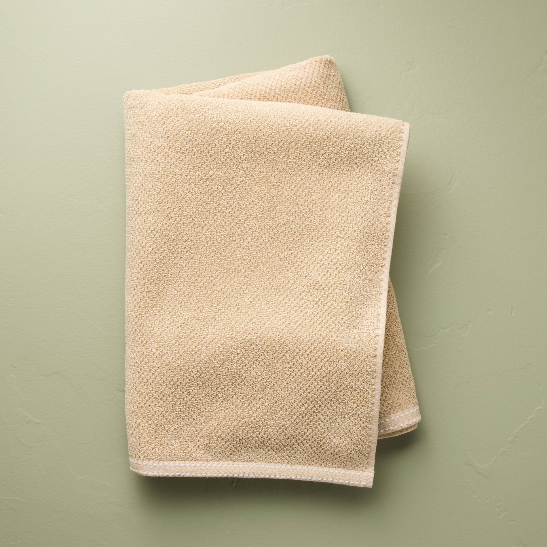 Bath Towel Tan/Cream - Hearth & Hand™ with Magnolia