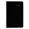 DayMinder Block Format Weekly Appointment Book, 8.5 x 5.5, Black Cover, 12-Month (Jan to Dec): 2025 - 3 of 4