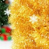 TopComfy Christmas Tree Stands Christmas Tree Warm Brighten Holiday Alternative to Traditional Trees for Living Room, Yellow, 17.72"*13.78"*70.87" - 3 of 4
