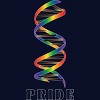 Adult Design By Humans DNA Rainbow Pride By T-Shirt - 2 of 2