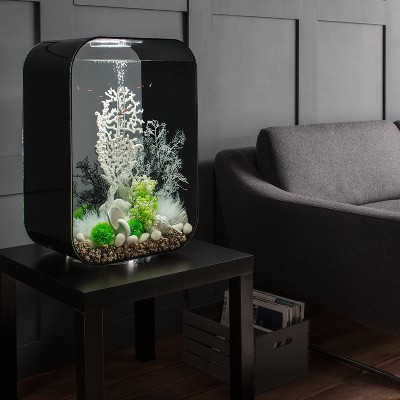 Green Artificial Caulerpa Aquarium Plant with Ceramic Base