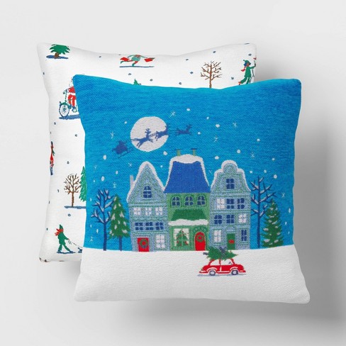 Target christmas throw pillows sale