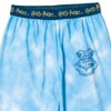 Harry Potter Slytherin Ravenclaw Pajama Shirt and Pants Sleep Set Tie Dye Blue - 4 of 4