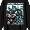Transformers One Megatron Poses Adult Black Crew Neck Long Sleeve Sweatshirt-XL - 2 of 3