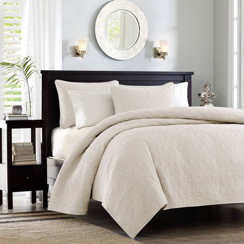 Madison Park Vancouver Reversible Coverlet Set, 3 of 13