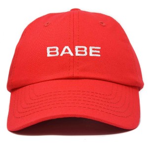 Dalix Babe Embroidered Cotton Baseball Cap Adjustable Dad Hat Womens - 1 of 4
