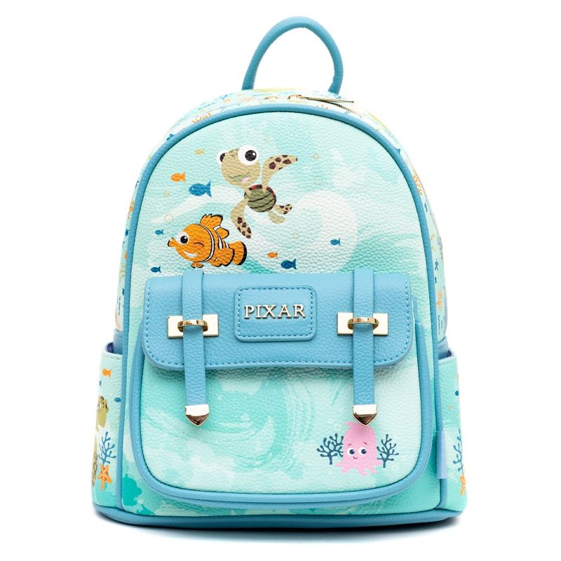 WondaPop Disney Pixar Finding Nemo 11" Vegan Leather Fashion Mini Backpack, 1 of 8