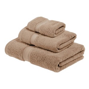 Luxury Cotton Heavyweight Ultra-Plush 3 Piece Towel Set by Blue Nile Mills - 1 of 4