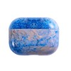 Infinite Curiosity Case Compatible with AirPods Pro - Soft Glossy Marble Skin Cover, Gray Blue - 4 of 4