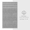 American Soft Linen Luxury Turkish 4 Piece Hand Towel Set, 100% Cotton  16x28 inches Soft and Quick Dry Hand Towels for Bathroom - 4 of 4
