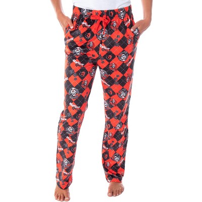 DC Comics Harley Quinn Women's Classic Character Sleep Lounge Pajama Pants Classic Harley