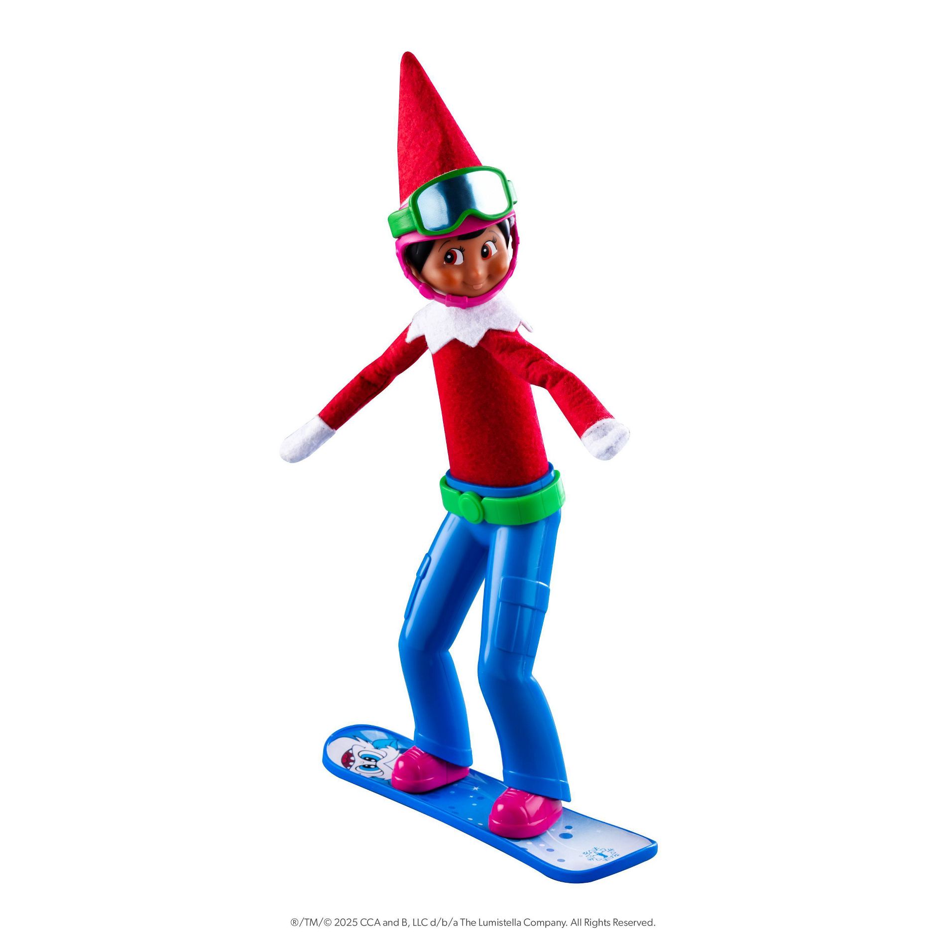 Elf on the Shelf MagiFreez Swish and Sleigh Snowboard Set - Scout Elf Not Included