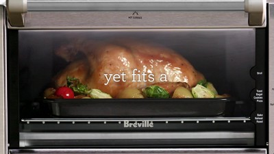 Breville The Compact Smart Oven 1800W .6 cu ft Interior 