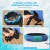 Infans 10FT Inflatable Water Bouncer Splash Padded Water Trampoline Blue & Green - 4 of 4