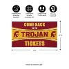 Evergreen Come Back with Tickets University of Southern California 28" x 16" Woven PVC Indoor Outdoor Doormat - 2 of 4