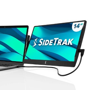 SideTrak Swivel 12.5" Attachable Portable Monitor for Laptop - IPS Full HD 1920x1080 USB Display - 1 of 4