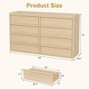 6/7/8 Drawer Dresser - Large Wooden Storage Chest for Bedroom, Nursery & Entryway - 2 of 4
