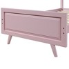 Queen Size Bed Frame With Headboard Footboard, Solid Wooden Slat Support Platform Bed No Box Spring Needed Platform Queen Bed Frames For Bedroom - 3 of 4