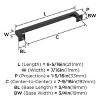 Amerock Lintel Pull for Cabinets, Drawers, and Furniture - 4 of 4