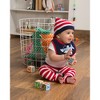 Pavilion Gift Company - Red and Navy Stripe - One Size Fits All Baby Hat - Hats - 2 of 4