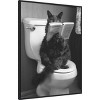 Amanti Art The Sin Queen Throne Room Cat by Niky Rahner Framed Canvas Wall Art - 2 of 4