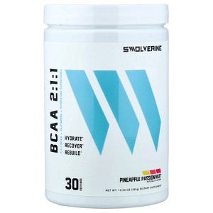 Swolverine BCAA 2:1:1, Pineapple Passionfruit, 10.05 oz (285 g) - 1 of 4