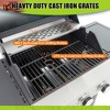 Propane Grill 3 Burner Barbecue Grill Stainless Steel Gas Grill with Side Burner - 4 of 4