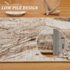 Area Rugs for Living Room - Modern Abstract Washable Low Pile Carpet for Bedroom, Dining Room & More - 4 of 4